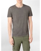 Calvin Klein Slim Fit Cotton Crewneck T-Shirt - Lyst