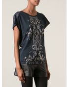 Philipp Plein Black Leo Tshirt - Lyst