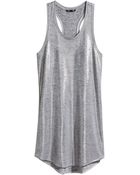 H&M Singlet Dress - Lyst