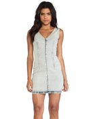Cheap Monday V Neck Dress - Lyst