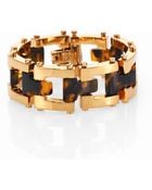 Tory Burch T Resin Chain-Link Bracelet - Lyst