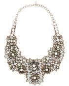Valentino Crystal-Embellished Satin Necklace - Lyst