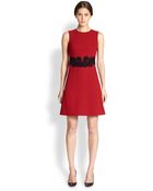 Dolce & Gabbana Lace Applique Shift - Lyst