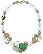Alexis Bittar Maldivian Necklace with Green Stones - Lyst