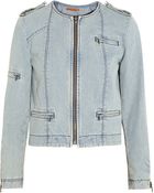 Alice + Olivia Denim Jacket - Lyst
