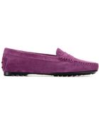 Tod's Suede Loafers - Lyst