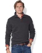 Polo Ralph Lauren French Rib Half Zip Pullover - Lyst