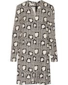 Stella McCartney Printed Silk Mini Dress - Lyst