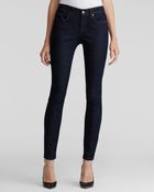 Eileen Fisher Skinny Jeans in Dark Denim - Lyst