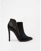 Asos Encore Pointed Shoe Boots - Lyst
