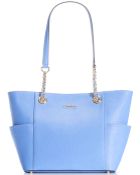 Calvin Klein Saffiano Leather Tote - Lyst