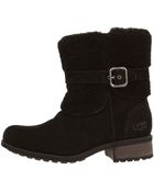 Ugg Blayre Suede Ankle Boots - Lyst
