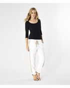Michael Stars Scoop Neck Tee - Lyst