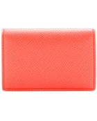 Smythson Panama Leather Card Holder - Lyst