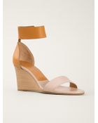 Chloé Wedge Sandals - Lyst