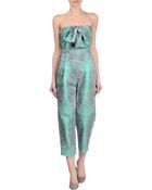 MSGM Trouser Dungaree - Lyst