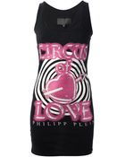 Philipp Plein Printed Vest - Lyst