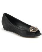 Donald J Pliner Sonet Embellished Wedge Pumps - Lyst