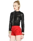 DSquared2 Suede And Nappa Leather Jacket - Lyst