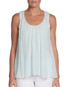 Elie Tahari Ronita Silk Blouse - Lyst