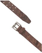 Diesel Logo Embossed Belt - Lyst