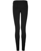 Helmut Lang Jersey Reflex Leggings In Black - Lyst