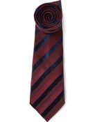 Giorgio Armani Striped Tie - Lyst