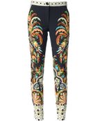 Etro Skinny Trousers - Lyst