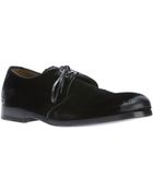 Dolce & Gabbana Laceup Shoe - Lyst