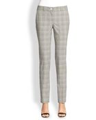 Michael Kors Samantha Glen Plaid Pants - Lyst