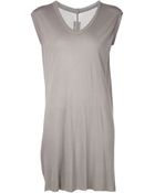 Rick Owens Long Tank Top - Lyst