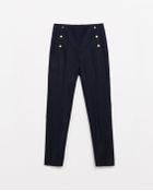 Zara Crop Trousers - Lyst