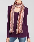 Missoni Stripe To Zig-Zag Scarf - Lyst