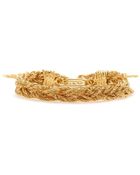 Aurelie Bidermann Miki Gold-Plated Bracelet - Lyst