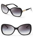 Versace Rock Icons Greca Oversized Sunglasses - Lyst