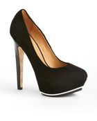 L.a.m.b. Dolores Suede Platform Pumps - Lyst