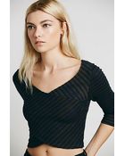 Free People Womens Cavalier Top - Lyst