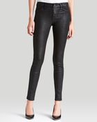 Guess Jeans - Power Skinny Foil Snake Print - Lyst