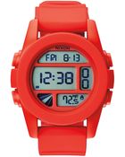 Nixon Red Pepper Unit Watch - Lyst
