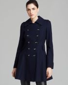 Via Spiga Coat - Double-Breasted Wool - Lyst