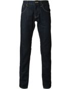 Armani Jeans Straight Leg Jeans - Lyst