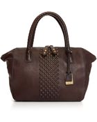 Frye Jesse Stud Satchel - Lyst