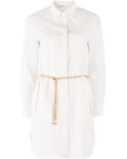 Maison Ullens Belted Shirt Dress - Lyst