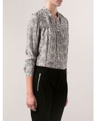 Sea Paisley Print Shirt - Lyst