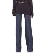 Donna Karan New York Flared Trouser Jeans - Lyst