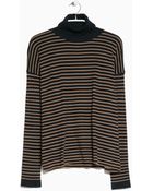 Mango Striped Sweater - Lyst