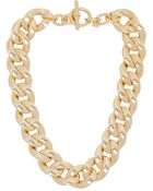 Michael Kors Chain Necklace - Lyst