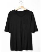 Gap Half-Sleeve Fluid Tee - Lyst