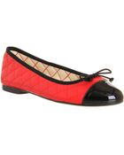 Office Cecilia Toe-Cap Ballerina - Lyst