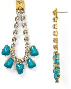 Sam Edelman Chain Drop Earrings - Lyst